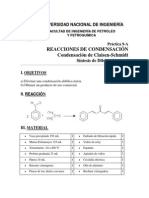 Org II Lab 9 Síntesis de Dibenzalacetona