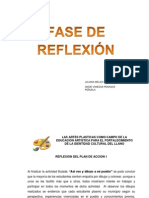 FASE DE REFLEXION Del Proyecto de Investigacion