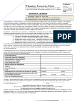 KIPP Academy Elementary - 2010-11 Student Lottery Application-Spanish