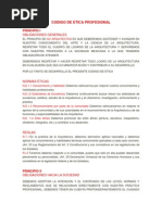 Arquitectura Reflexiones Sobre Etica Profesional 