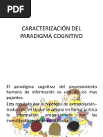 caracterización Del Paradigma Cognitivo