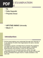 Download online examination system - Presentation by dolly282 SN24751893 doc pdf