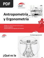 Antropometría y Ergonometría