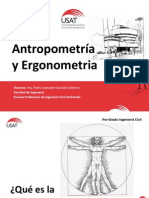 Antropometría y Ergonometría