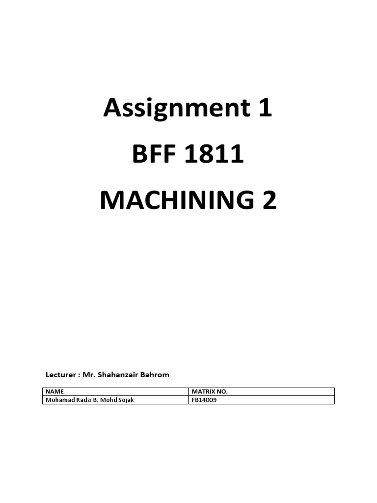 Milling Machine PDF Machining Tools