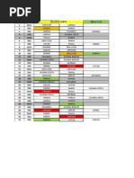 Escala OUTUBRO - TROCAS Versão Feita Com Base Na Tabela de Juliana Araujo