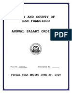 CCSF - Annual Salary Ordinance - 2010 - Aso 2009-2010 - 07-21-09