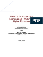 Web2 Content Learning and Teaching