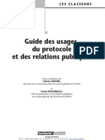 Guide Des Usages Du Protocole Et Des Relations Publiques