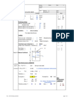 BS 8110 Data Given: Calculation Sheet