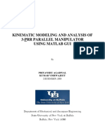 3PRR Planar Parallel Manipulator Analysis