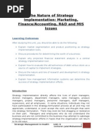 Download The Nature of Strategy Implementation Marketing Finance Accounting RD and MIS Issues by Jordi Angka SN247620478 doc pdf