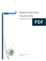Reporte Ejercicios Visual Studio