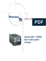 3400E Printer User's Manual