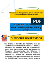 Ouvidoria Do Servidor - SRH
