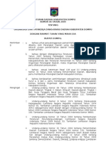 Download Peraturan Daerah Dinas Nomor 06 Tahun 2008 by AnakDompu SN24766165 doc pdf