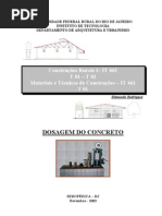 Dosagem Concreto