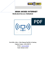 Proposal Penawaran Akses Internet