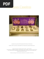 Perfumes Caseiro-nomes de Alguns Perfumes Importados Originais