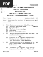 BEGE-105-EEG-05 IGNOU Papers