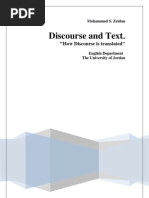 Download Discourse and Text by zeidan SN24770073 doc pdf