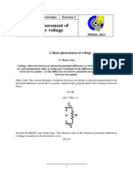 The Measurement of Injector Voltage: Trends in Vehicle Electronics Exercise 2