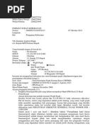 Contoh Surat Keberatan Yang Memenuhi Persyaratan Formal