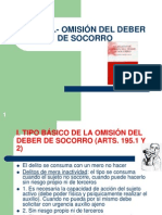 Delitos de Omision Del Deber de Socorro