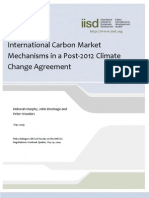 International Carbon Market Mechanisms in A Post-2012 Climate Change Agreement