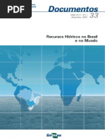 Recursos Hidricos No Brasil e No Mundo, J. E. F. W. Lima, Embrapa, 2011