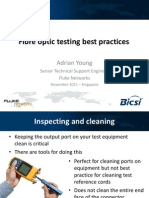 2.5 Fiber Test Best Practice - Fluke