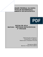 Apostila de Estatística UFBA - Distribuição Estatística 