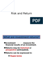 Risk and Return2