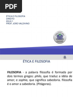 AULA 1 Etica e Filosofia