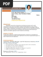 Sulagna Roy Cv