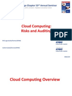 E3 - Cloud Computing Risks and Auditing