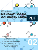 Manfaat Unsur Kimia Golongan IA-IVA 