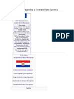 Bosna I Hercegovina U Osmanskom Carstvu