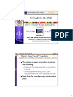 Aci - Shear in Beam