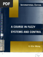 A Course in Fuzzy Systems and Control