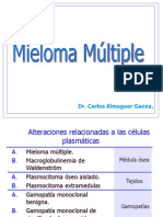 Mieloma Multiple y Microglobulinemia