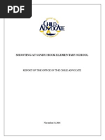 Office of The Child Advocate Report On Newtown Shooter