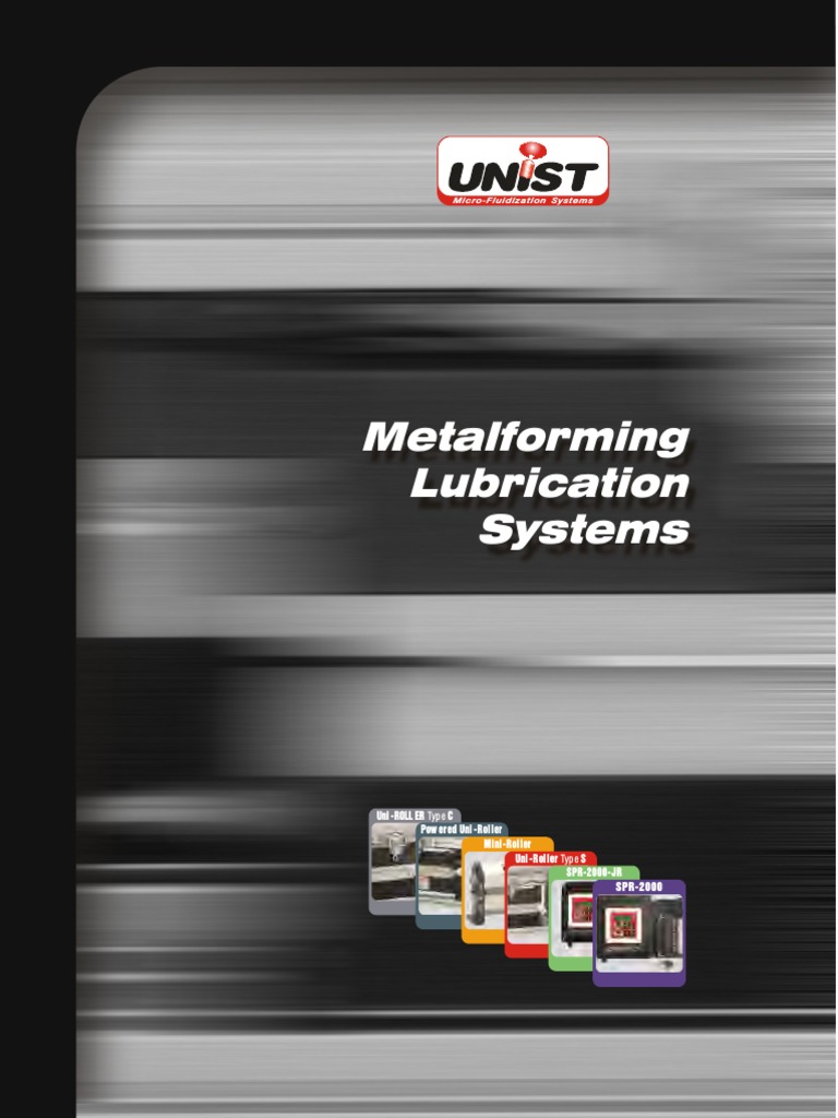 Metalforming Lubrication Systems Overview | PDF | Valve | Switch