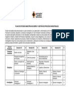 Plan de Estudios