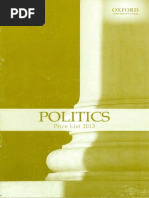 Politics Checklist New 2013