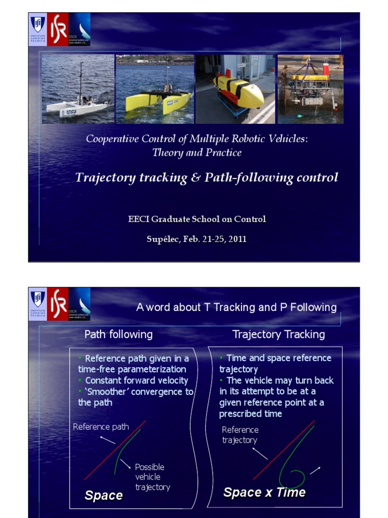 Trajectory Tracking and Path Following Control | PDF | Teaching Methods ...