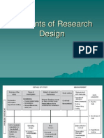 Elements of Research Design Modified