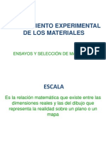 EL: Conocimiento Experimental de Materiales