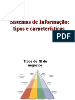 Aula2 Tipos de Sistema de Informação