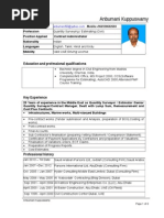 CV K.Anbumani (Revised)